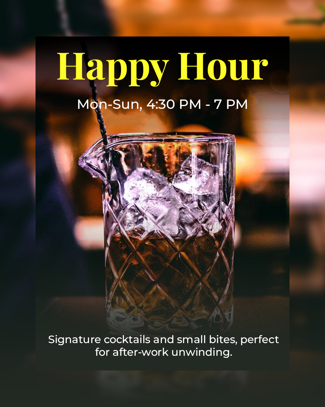 Happy hour